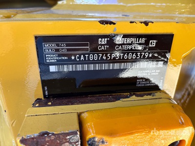 2023 Cat 745 Articulated Dump Truck