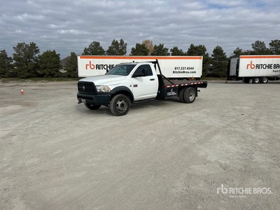 2012 Dodge Ram 5500 4x2 Flatbed Truck