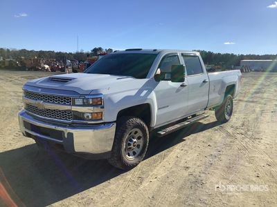 2019 Chevrolet Silverado 3500HD 4x4 Crew Cab Pickup (Inoperable)