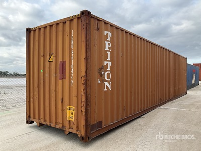 2008 40 ft High Cube Storage Container