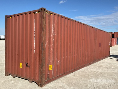 40 ft High Cube Storage Container