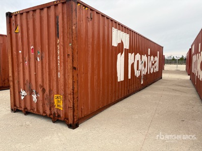 2015 40 ft High Cube Storage Container