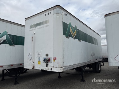 2000 Stoughton 28 ft x 102 in S/A Van Trailer