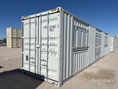 2025 40 ft High Cube Multi-Door Contenedor de almacenamiento