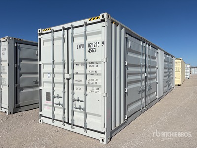 2026 40 ft High Cube Multi-Door Storage Container