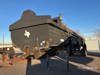 38 ft T/A Frameless End Dump Trailer