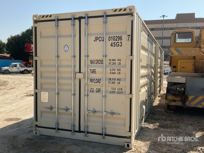 2024 40 ft High Cube Multi-Door Storage Container (Unused)