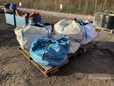 Quantity of (4) Pallets of Plastic Drainage Pipe Fittings