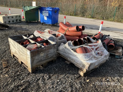 Quantity of (5) Pallets of Various Steel Pipe Fittings And Bends