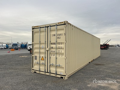 2025 40 ft High Cube Contenedor de almacenamiento