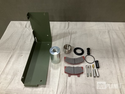 (7) Disc Brake Caliper Parts Kits, (2) Wheel Spindle Kingpins & Assorted Items
