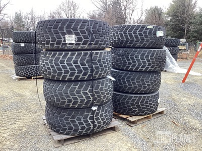(8) Sand Trail 450/80R20 M.O.V Tires w/Wheels