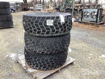 (3) Sand Trail 450/80R20 M.O.V. Tires w/Wheels