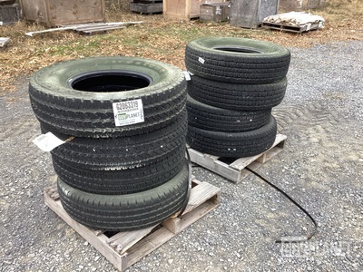 (8) Assorted 235/85R16 Tires
