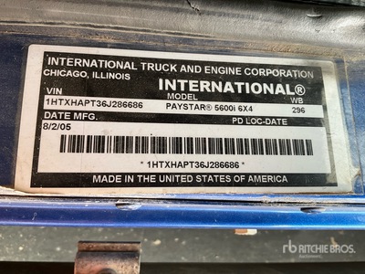 2006 International PayStar 5600 Grijpwagen