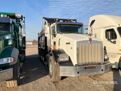 2015 Kenworth T800 Autocarro ribaltabile 4 assi