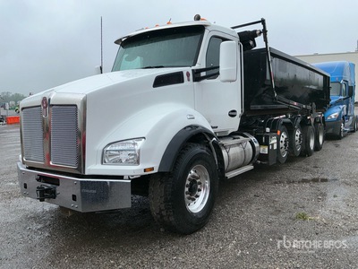 2019 Kenworth T880 10x4 ロールオフトラック