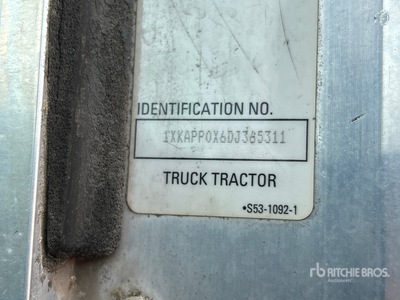 2013 Kenworth T660 8x4 Tri/A Day Cab Truck Tractor