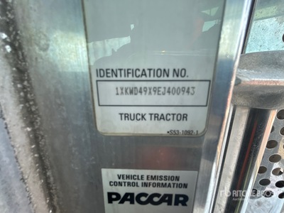 2014 Kenworth W900L 6x4 Cabeza Tractora Cabina Dormitorio