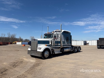 2014 Kenworth W900L 6x4 T/A Sleeper Truck Tractor