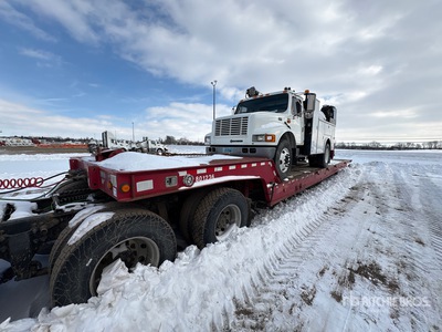 2002 Landoll 318 51 ft T/A Sliding Axle Trailer