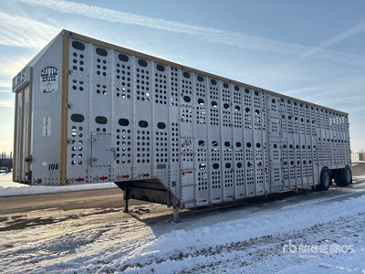 2012 Merritt 53 ft T/A Livestock Trailer