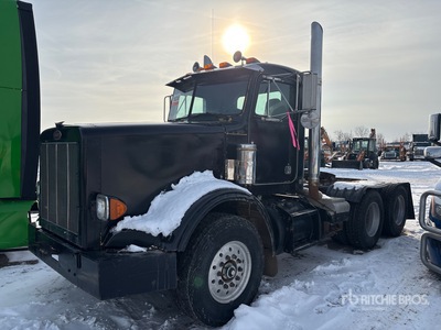 1990 Peterbilt 357 6x4 T/A Day Cab Truck Tractor