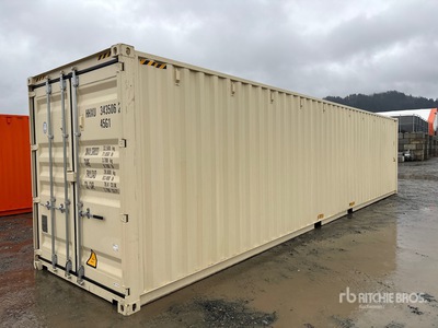 2025 40 ft High Cube Storage Container