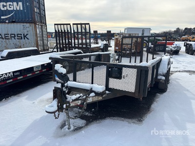 2004 Top Brand 12 ft T/A ユーティリティトレーラー