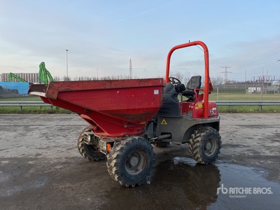 2013 Ausa D400AHG 4x4 Swivel Mini Dumper