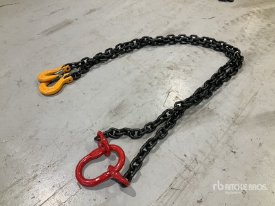 16mm 2 Leg Chains (3mtr) クレーン付属品 (Unused)