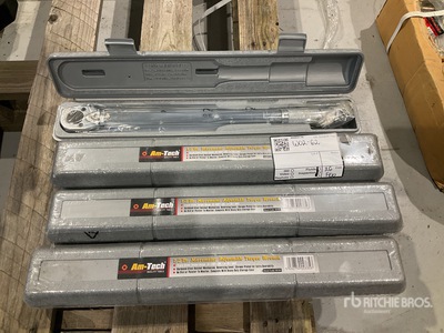 Quantity of (4) 1/2" Drive Torque Wrenches (Unused)