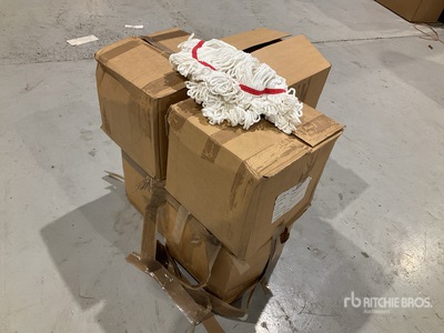 Quantity of (6) Boxes of Mop Heads その他 - 店舗 & 倉庫 (Unused)