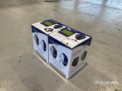 Quantity of (2) MA9000L Auto Darkening Welding Helmet Varios, equipamiento de soldadura