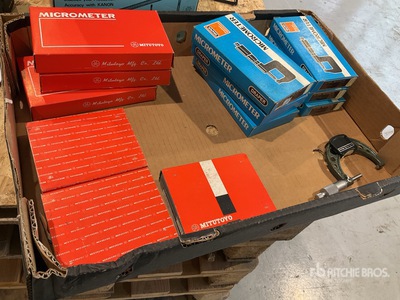 Quantity of (11) Assorted Micrometers Varios, herramientas manuales (Unused)
