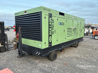 2019 Sulliar OFD1550AFDWQ-CU Mobile Oil Free Air Compressor (Inoperable)