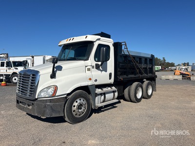 2014 Freightliner Cascadia 125 6x4 T/A Dump Truck