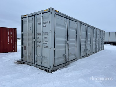 2025 40 ft High Cube Multi-Door Storage Container