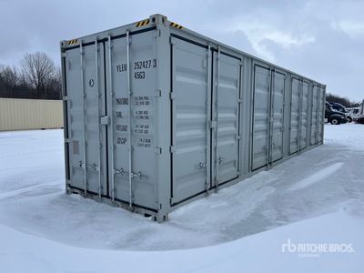 2025 40 ft High Cube Multi-Door Storage Container