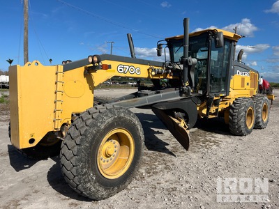 2016 John Deere 670G Motor Grader