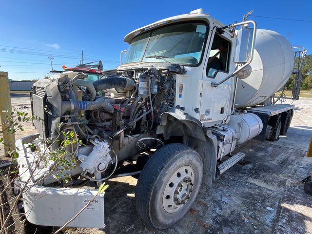 2017 Mack GU813 8x4 Mixer Truck (Inoperable)