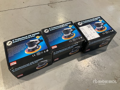 Quantity of (3) 6" Lijadora (Unused)