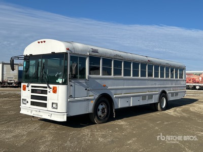2013 Thomas Transit 4x2 38-Seat Crew Carrier Bus
