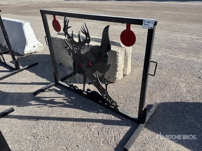 Big Daddy Large Deer AR500 Shooting Target (Unused)