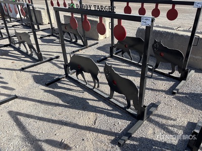 Big Daddy Large Hogs & Coyotes AR500 Shooting Target (Unused)