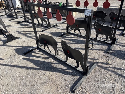 Big Daddy Large Hogs & Coyotes AR500 Shooting Target (Unused)