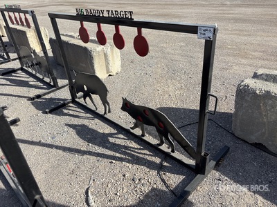 Big Daddy Large Coyote & Hog AR500 Shooting Target (Unused)