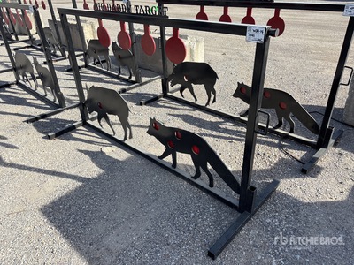 Big Daddy Large Coyotes AR500 Shooting Target (Unused)