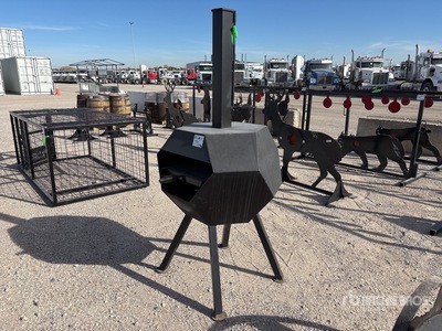 Big Daddy Chiminea Fire Pit with Grill (Unused)