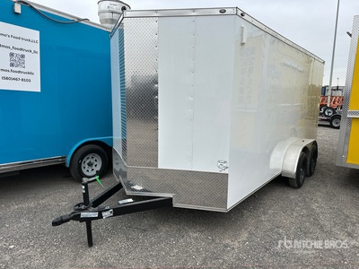 2025 Salvation 16 ft T/A Enclosed Trailer (Unused)